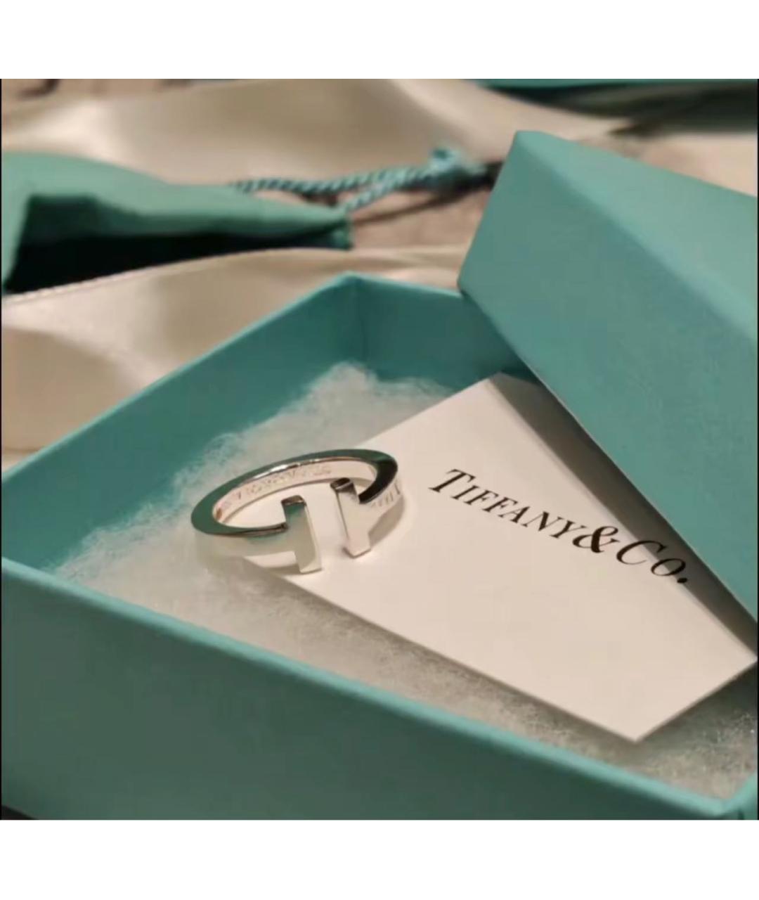 TIFFANY&CO Серебряное кольцо из белого золота, фото 5