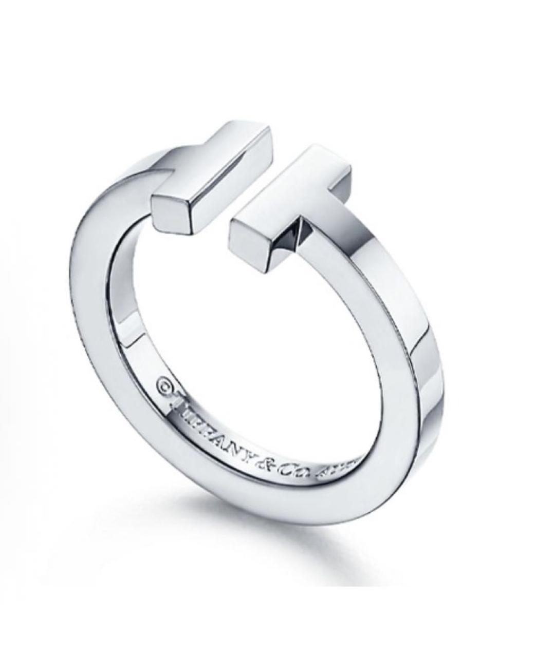 TIFFANY&CO Серебряное кольцо из белого золота, фото 7