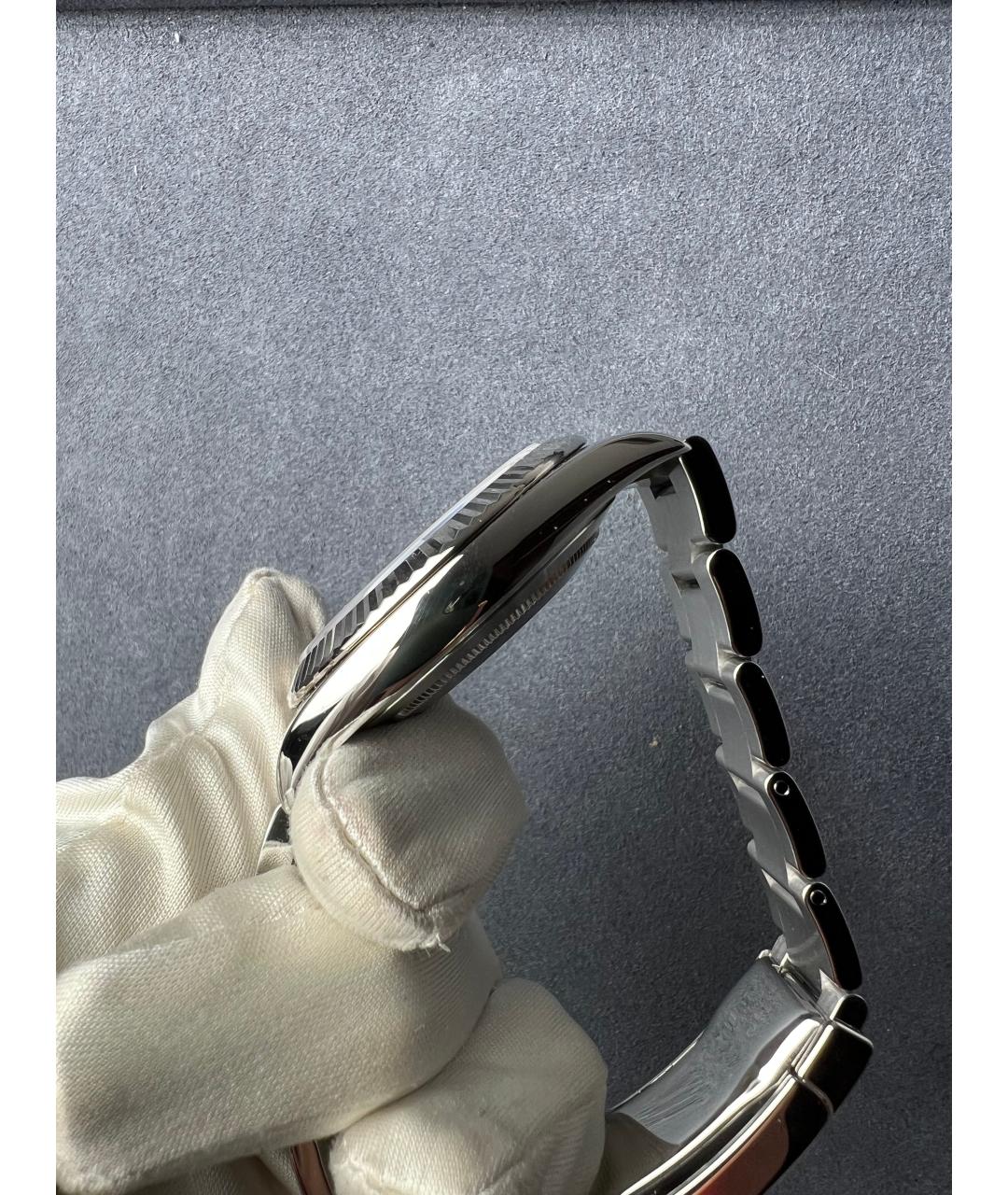 ROLEX Темно-синие часы, фото 5