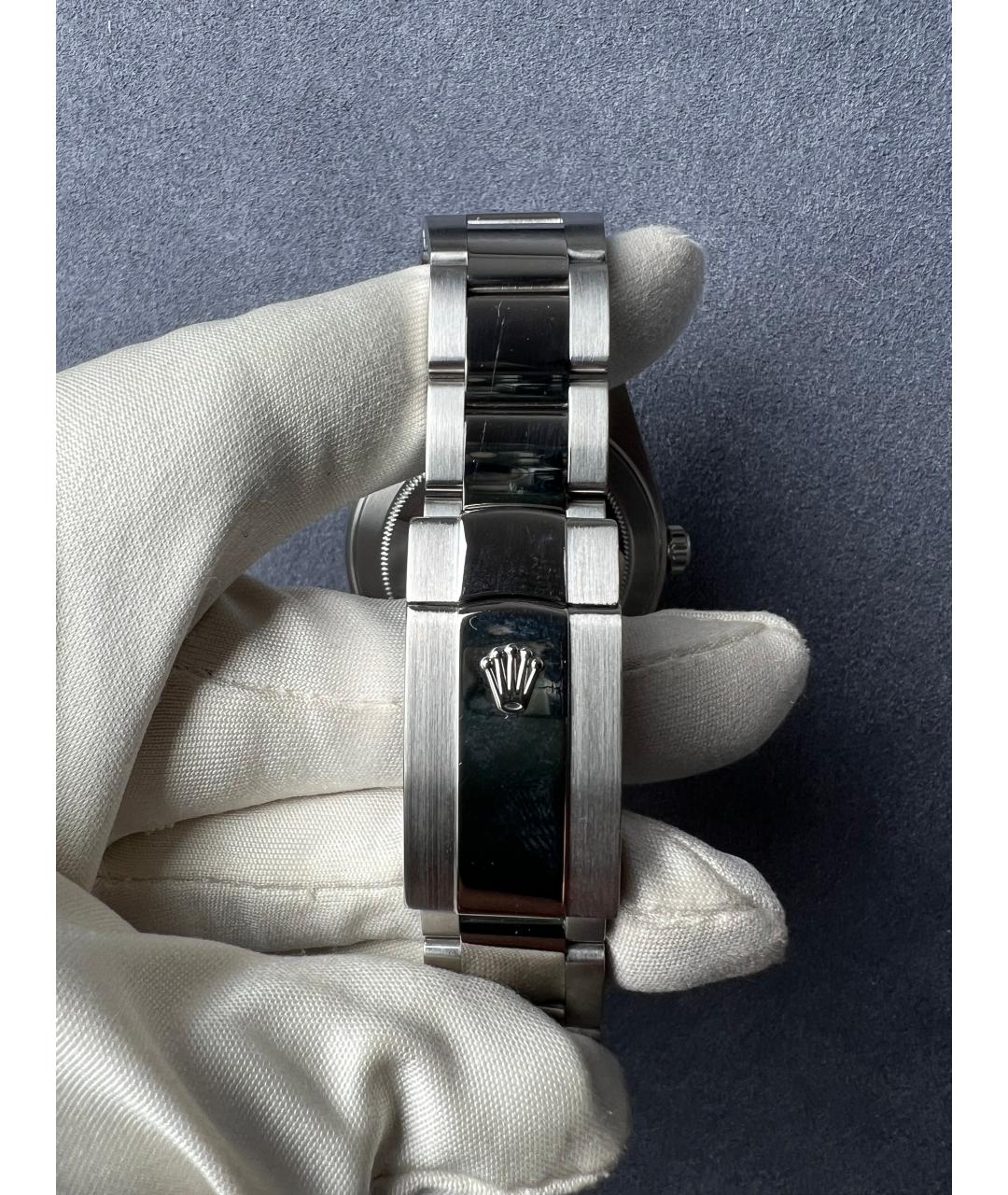 ROLEX Темно-синие часы, фото 7