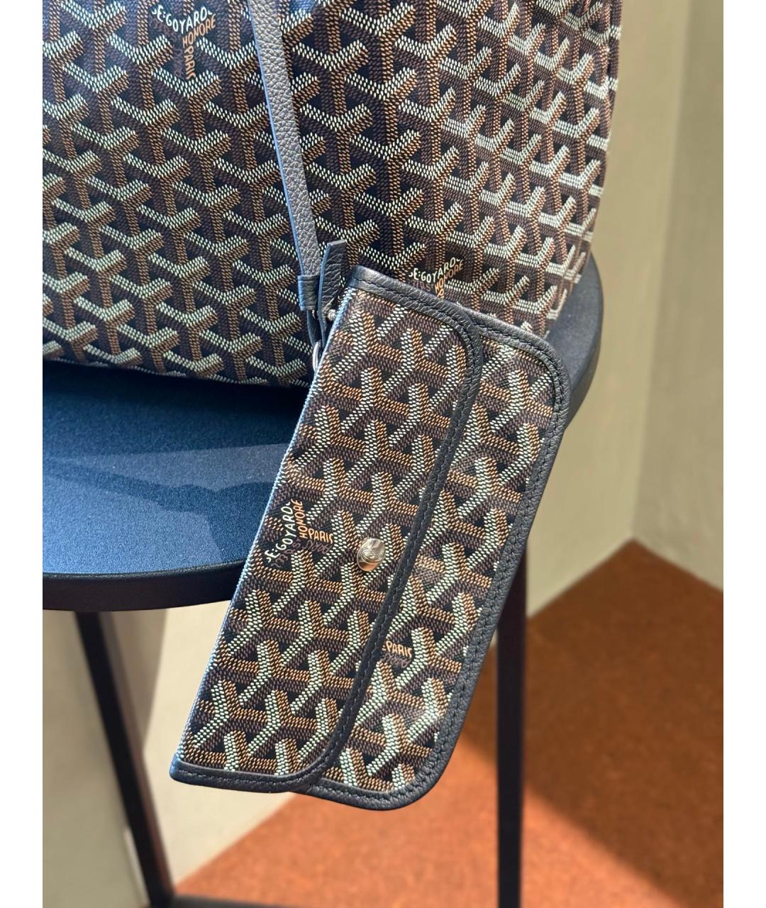 GOYARD Черная сумка тоут, фото 2