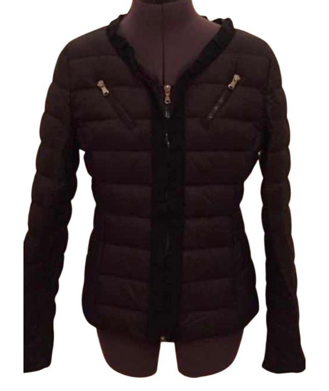 PINKO Черный пуховик, фото 5