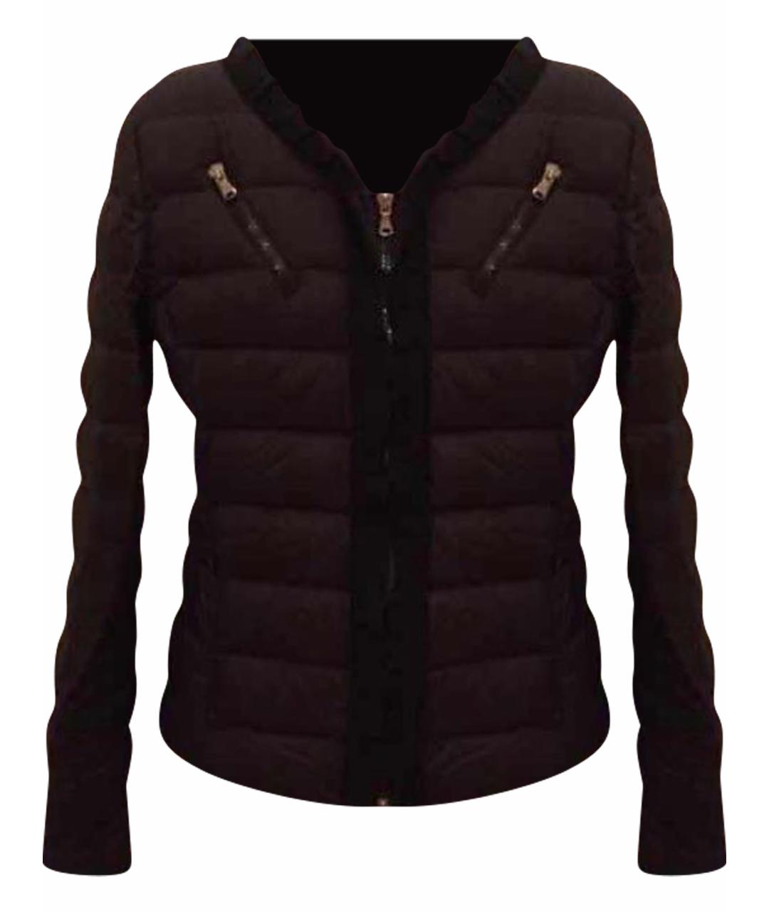 PINKO Черный пуховик, фото 1