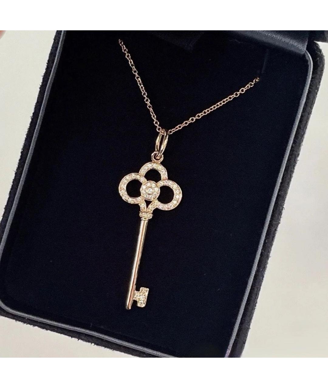 TIFFANY&CO Золотая подвеска из желтого золота, фото 5