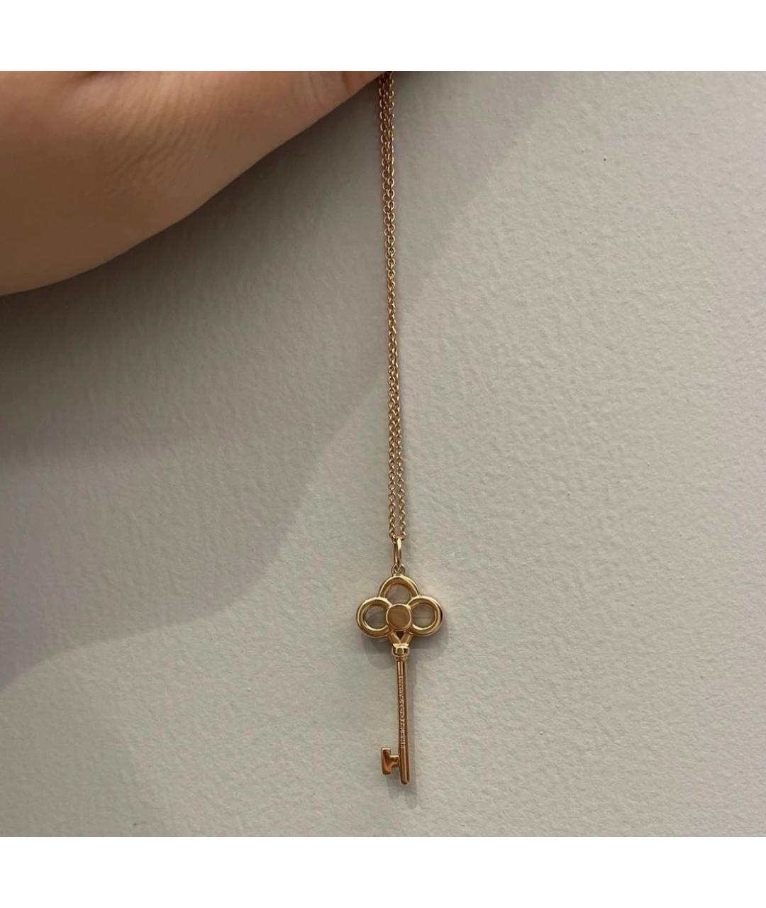 TIFFANY&CO Золотая подвеска из желтого золота, фото 4