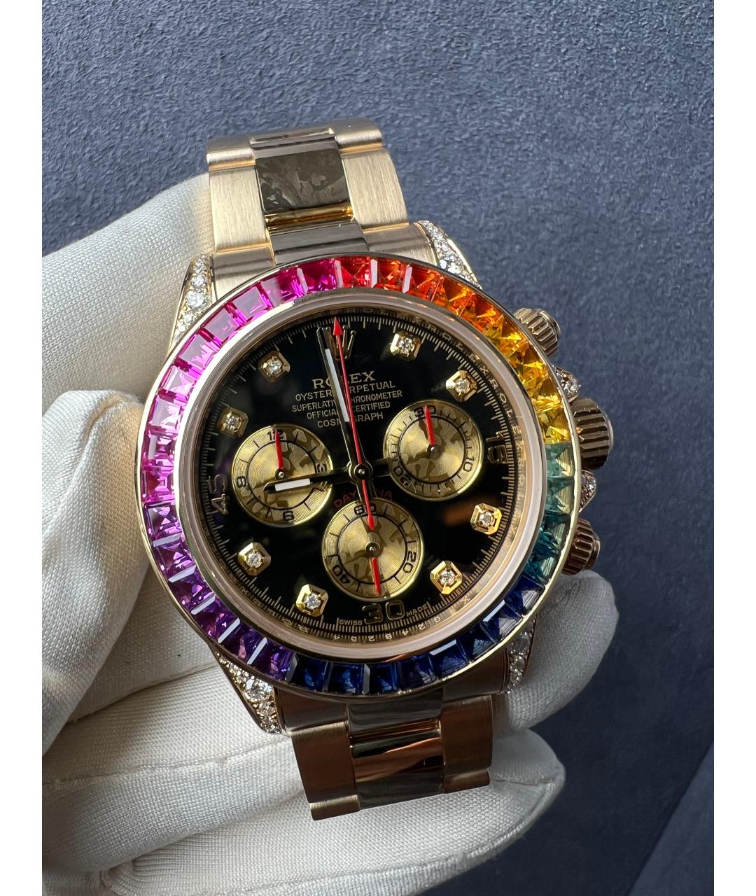 ROLEX Золотые часы из желтого золота, фото 4