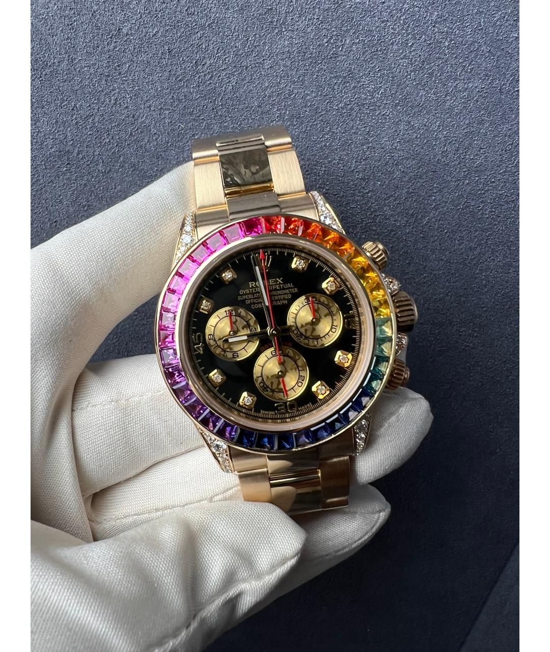 ROLEX Золотые часы из желтого золота, фото 3