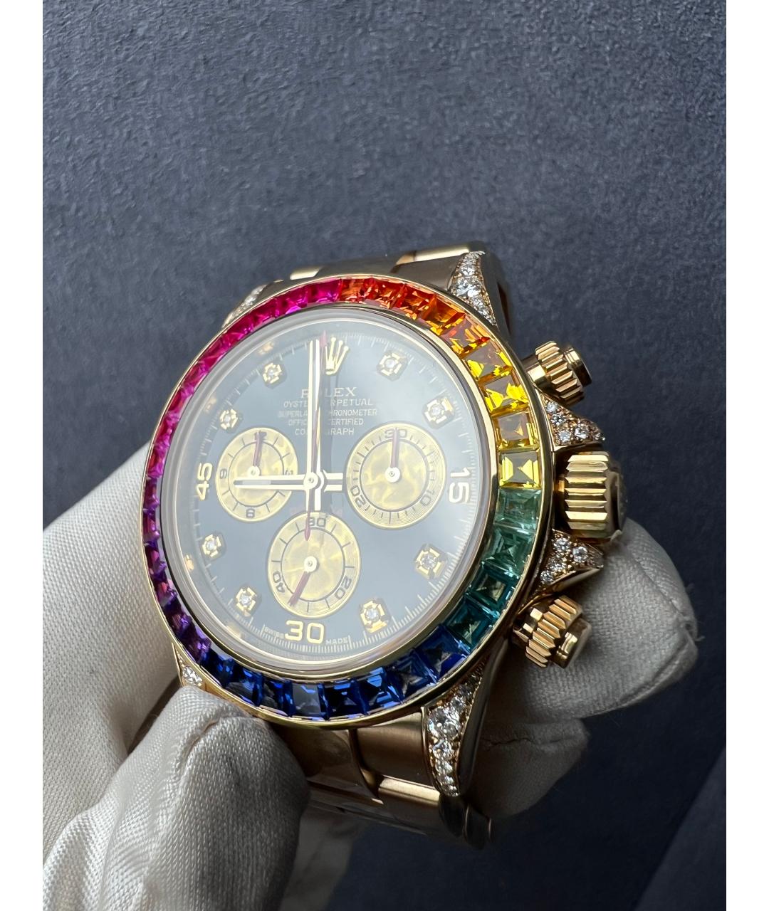 ROLEX Золотые часы из желтого золота, фото 5