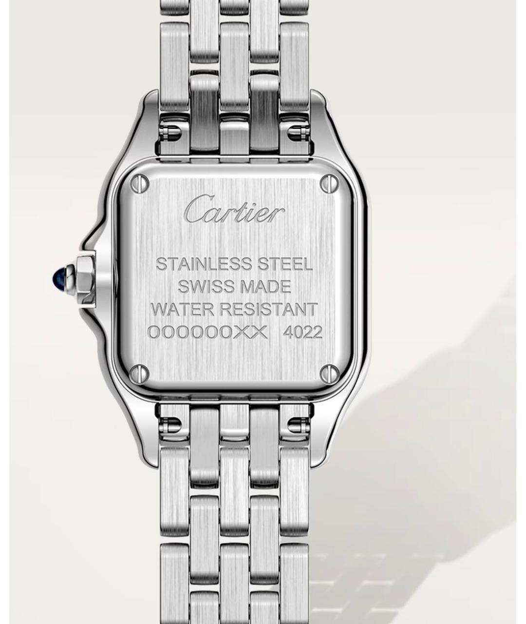 CARTIER Белые часы из белого золота, фото 3