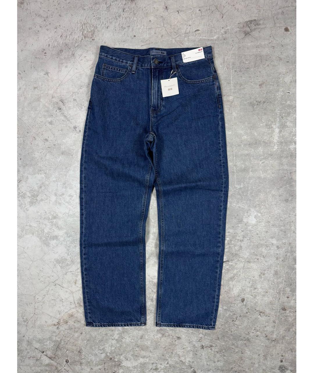 J.W.ANDERSON Синие хлопковые прямые джинсы, фото 8