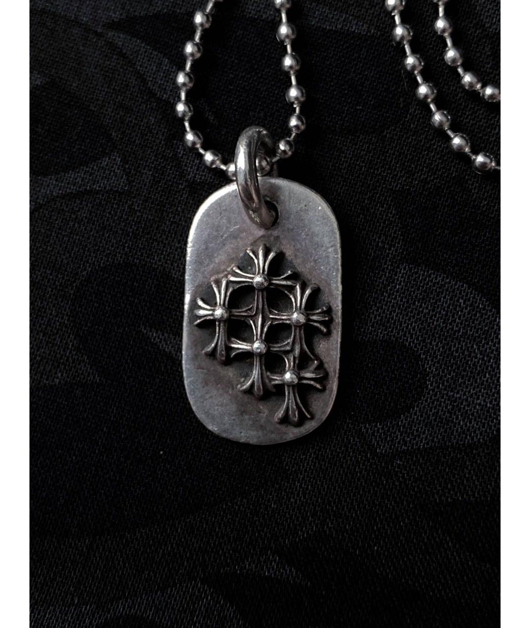 CHROME HEARTS Серебряная серебряная цепочка/подвеска, фото 4