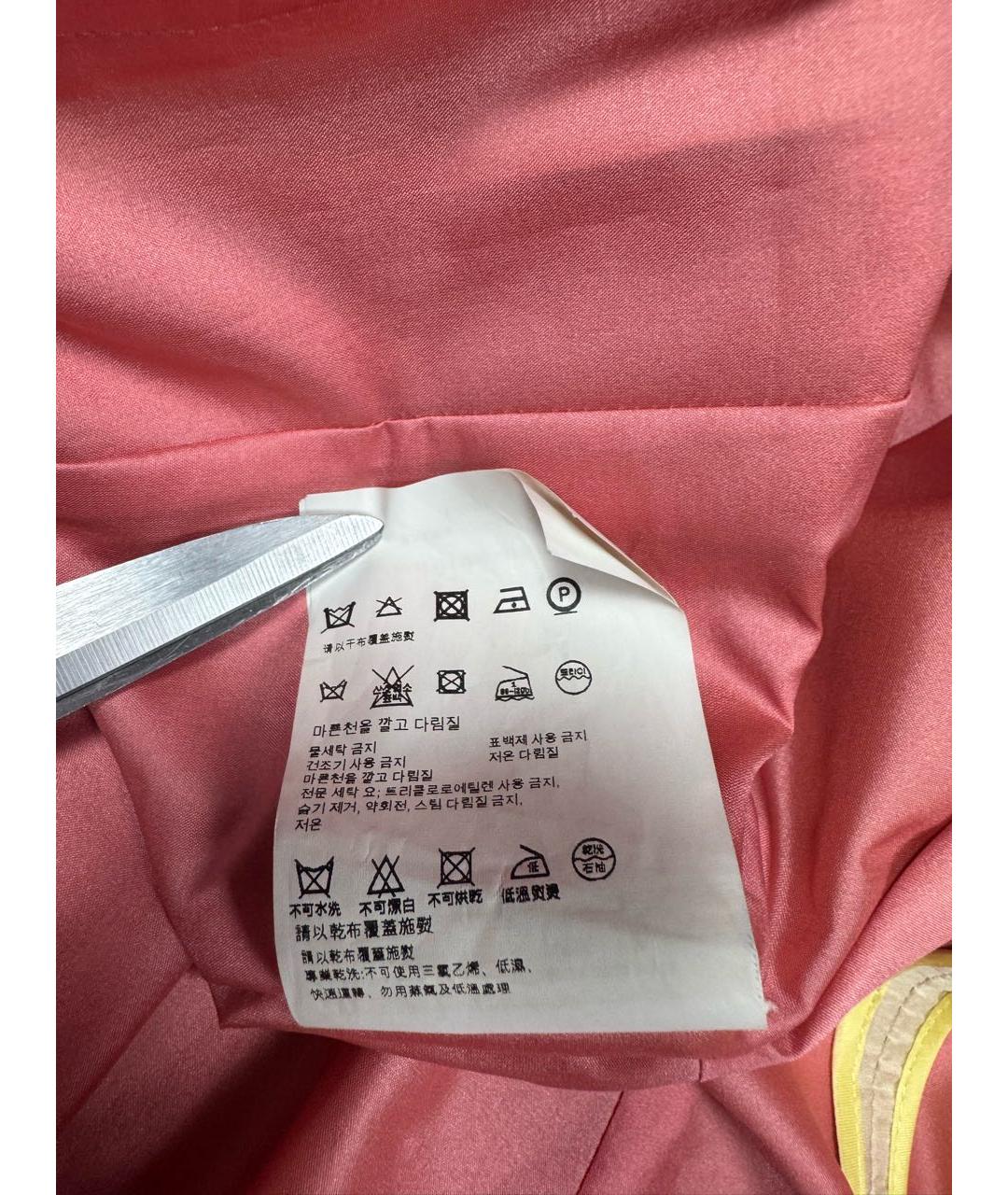 PRADA Бежевый шелковый тренч/плащ, фото 8