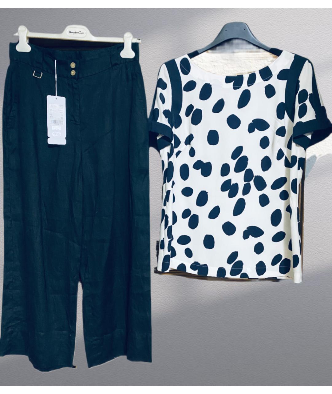 ESCADA Мульти шелковый костюм с брюками, фото 10