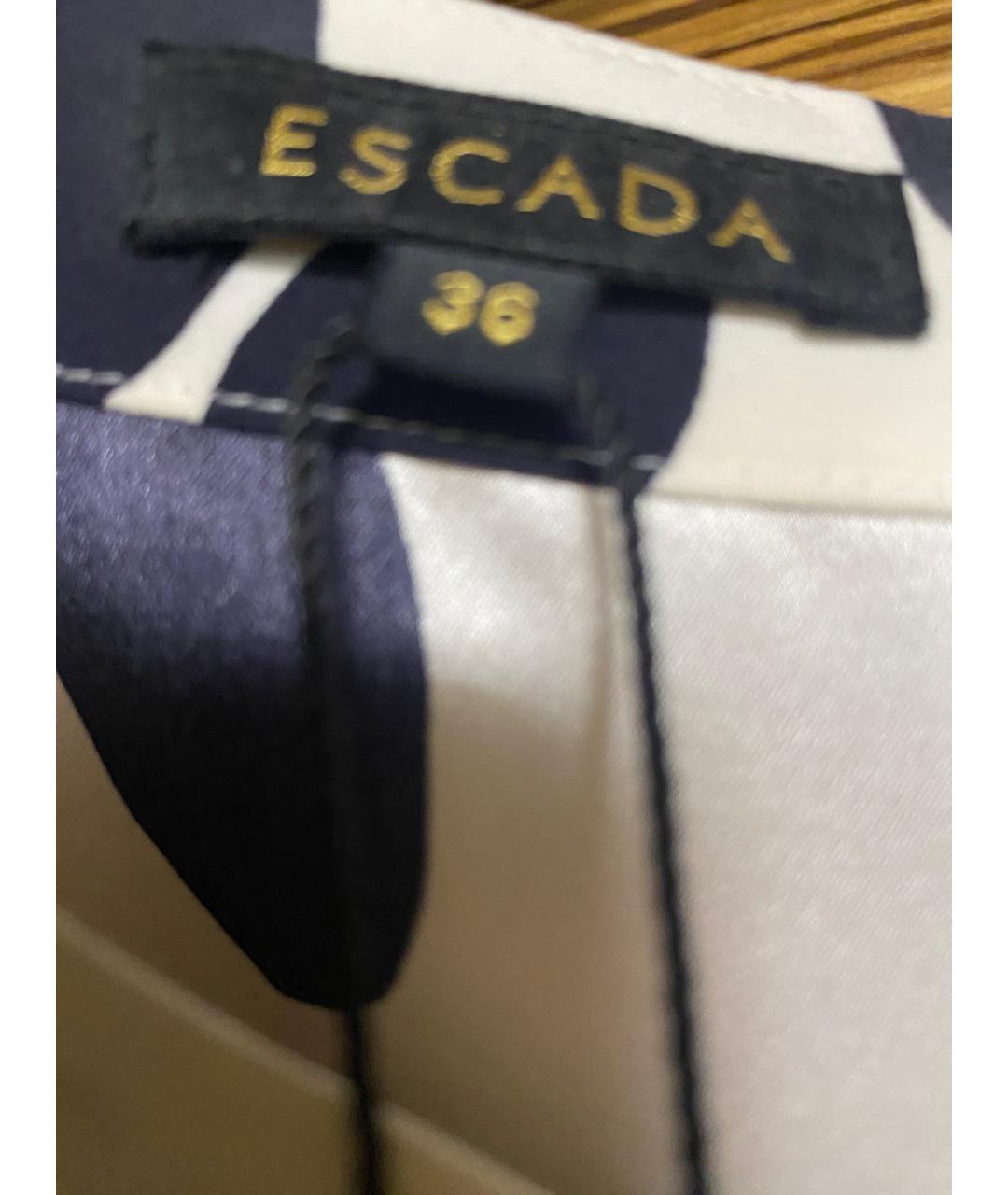 ESCADA Мульти шелковый костюм с брюками, фото 8