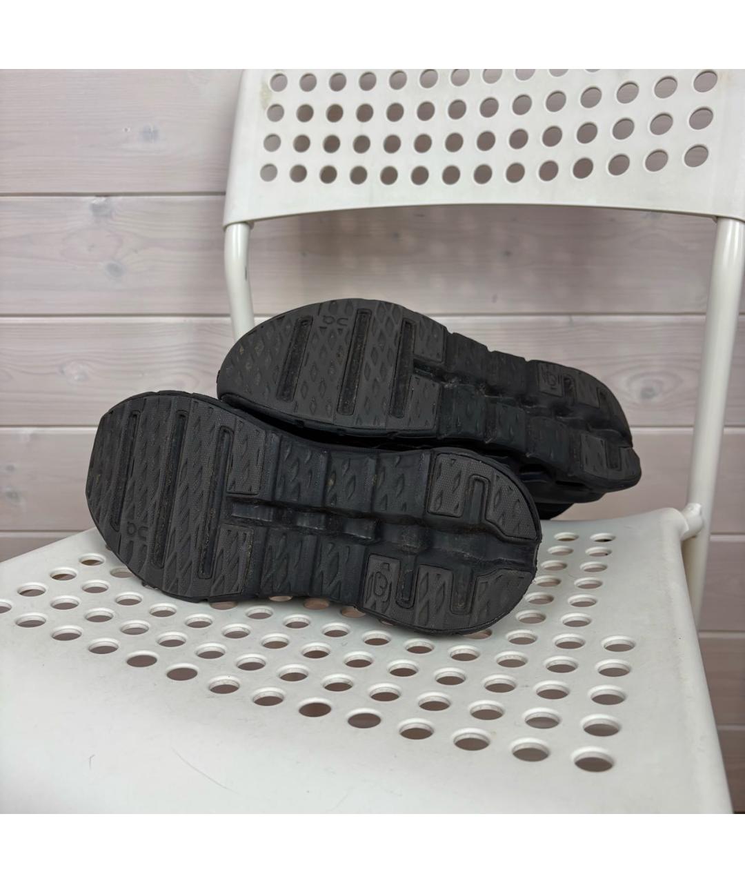 ON Черные текстильные кроссовки, фото 4