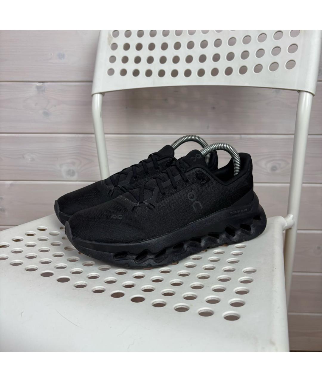 ON Черные текстильные кроссовки, фото 7