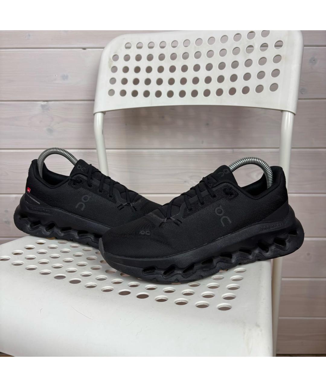 ON Черные текстильные кроссовки, фото 2