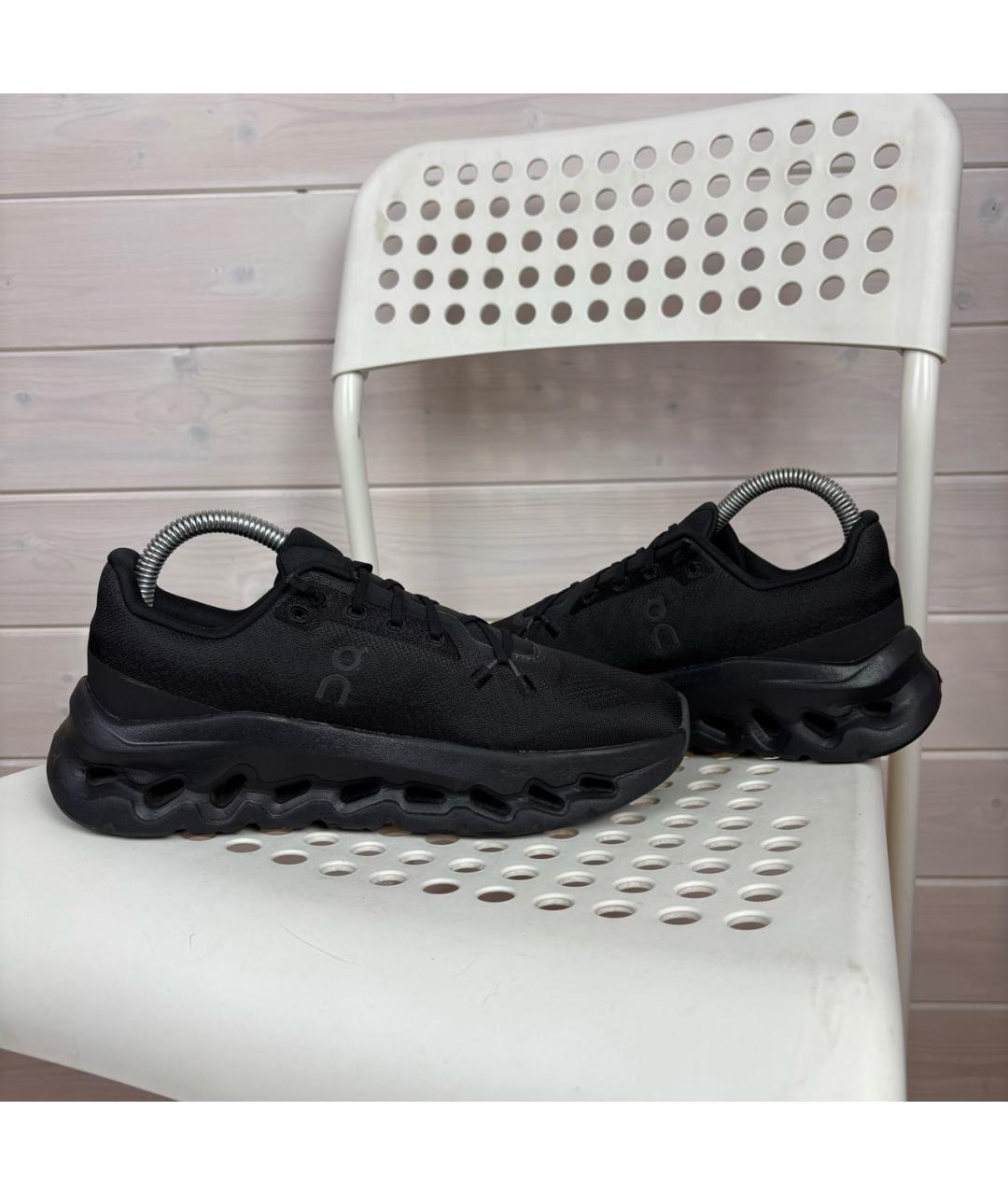 ON Черные текстильные кроссовки, фото 3