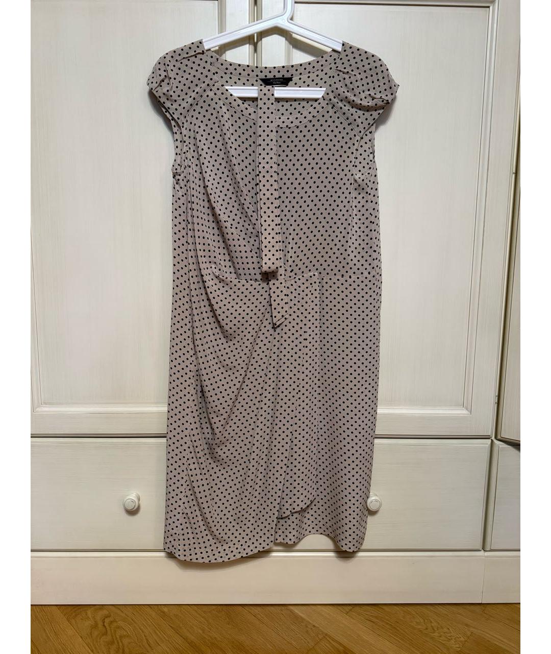 WEEKEND MAX MARA Бежевое повседневное платье, фото 5