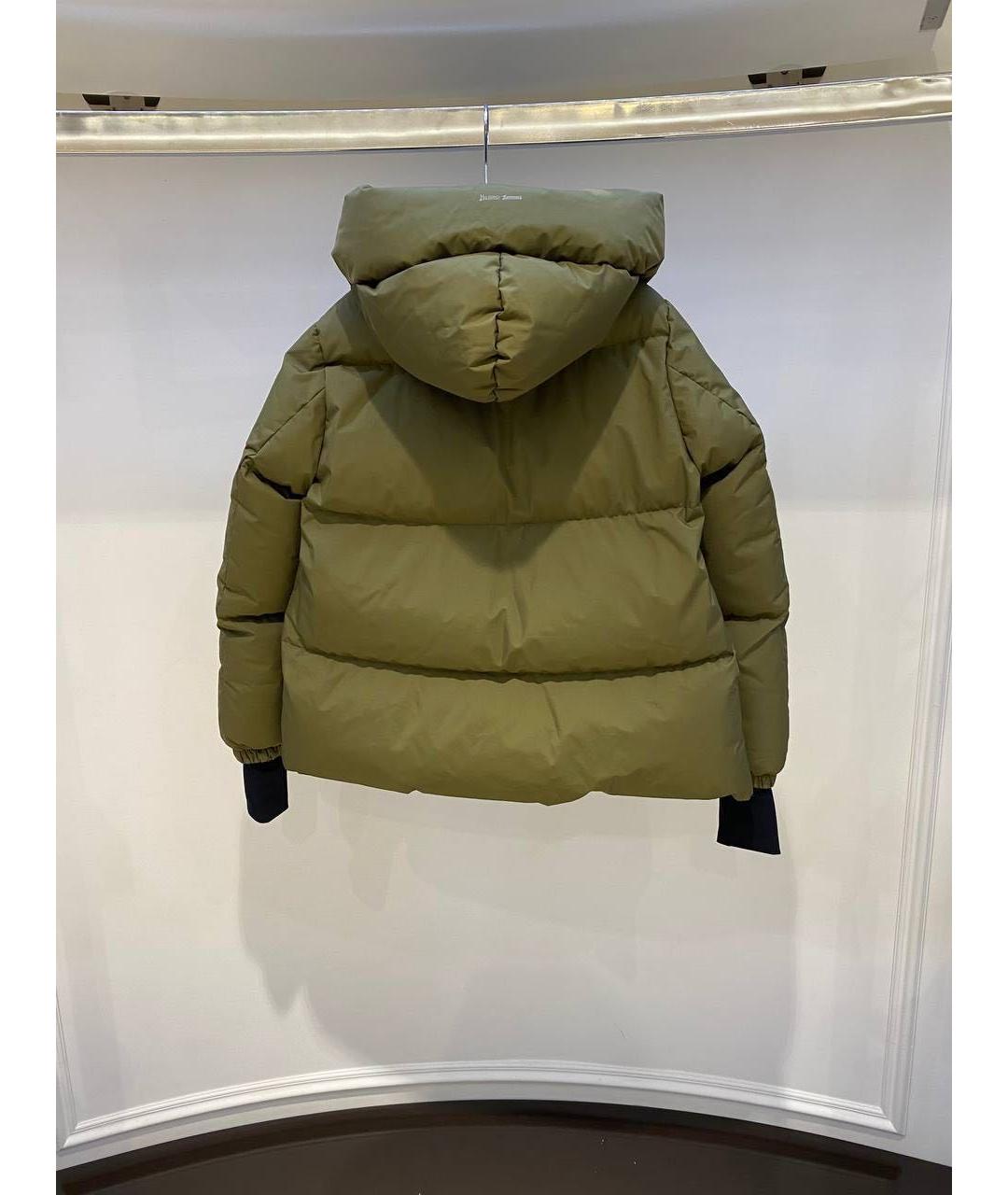 HERNO Хаки пуховик, фото 2