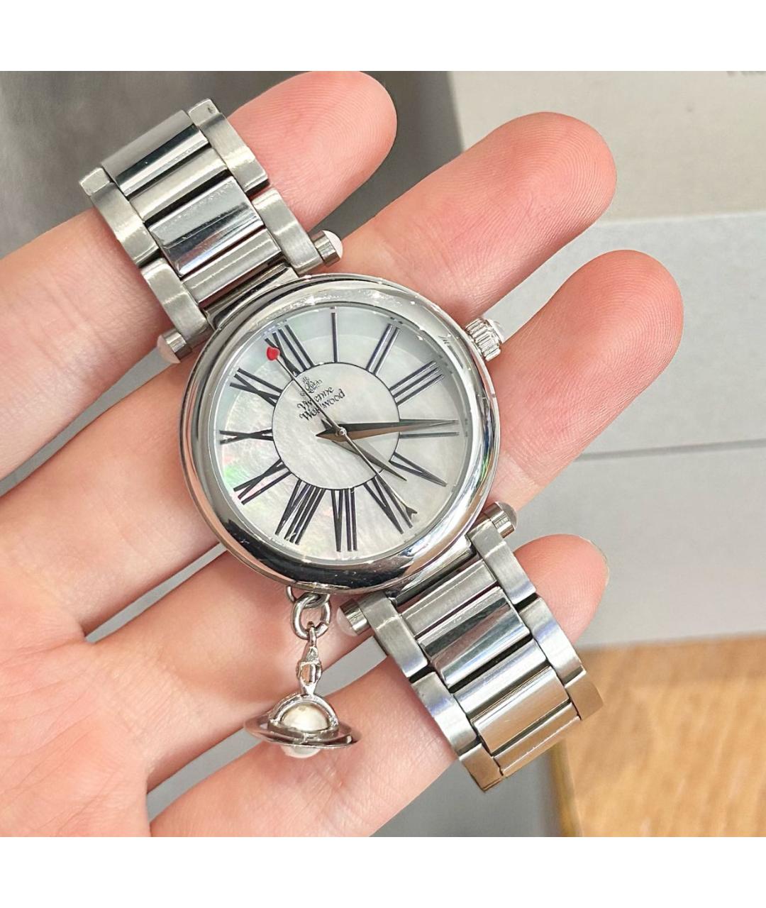 VIVIENNE WESTWOOD Серебряные стальные часы, фото 5