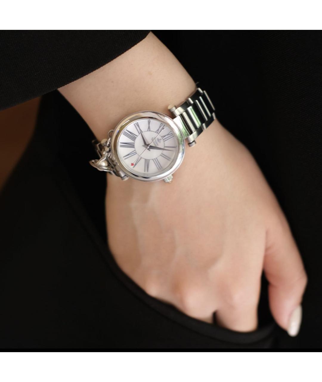 VIVIENNE WESTWOOD Серебряные стальные часы, фото 7