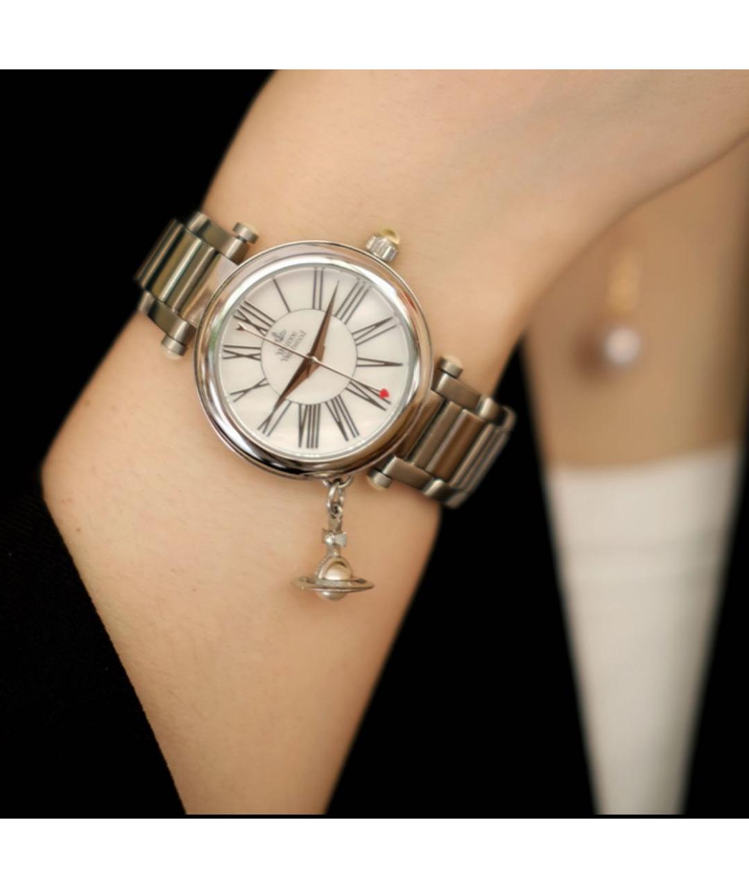 VIVIENNE WESTWOOD Серебряные стальные часы, фото 6