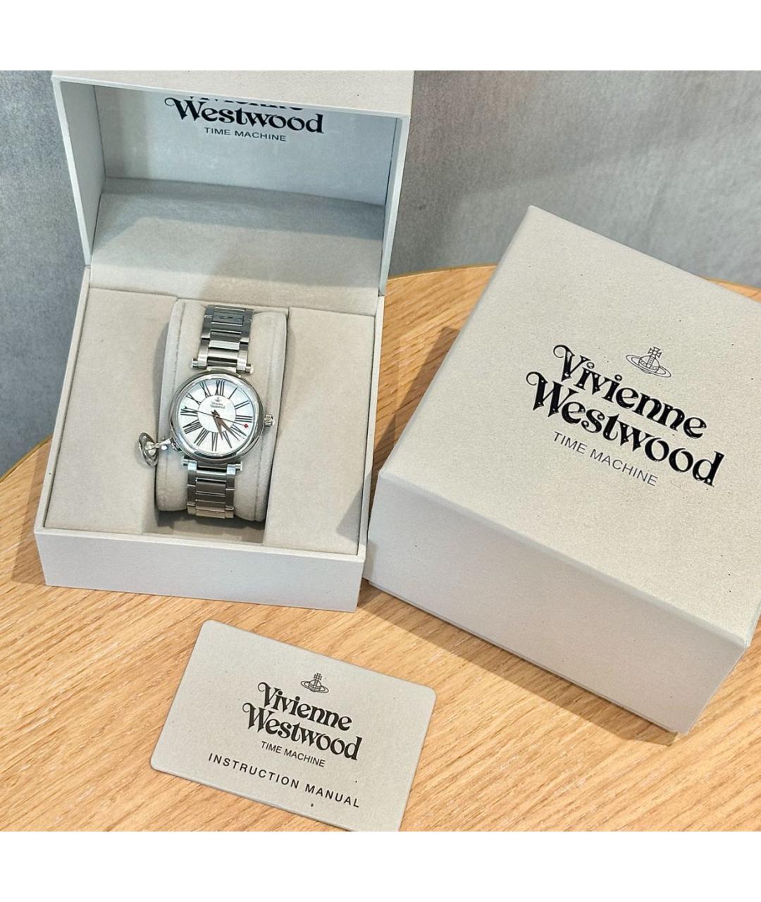 VIVIENNE WESTWOOD Серебряные стальные часы, фото 3