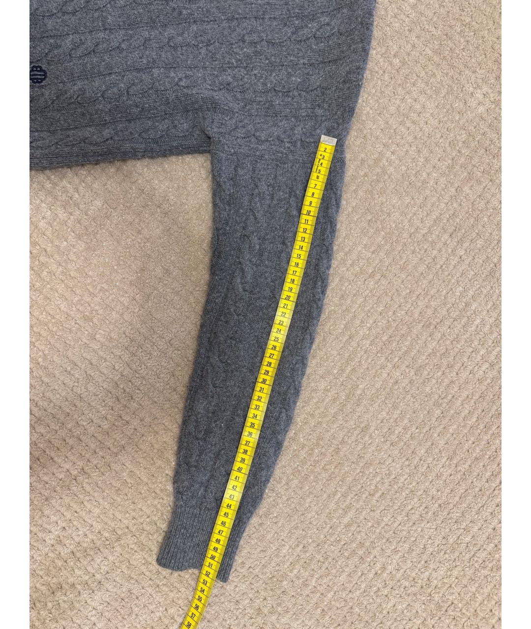 MAJE Серый шерстяной джемпер / свитер, фото 6