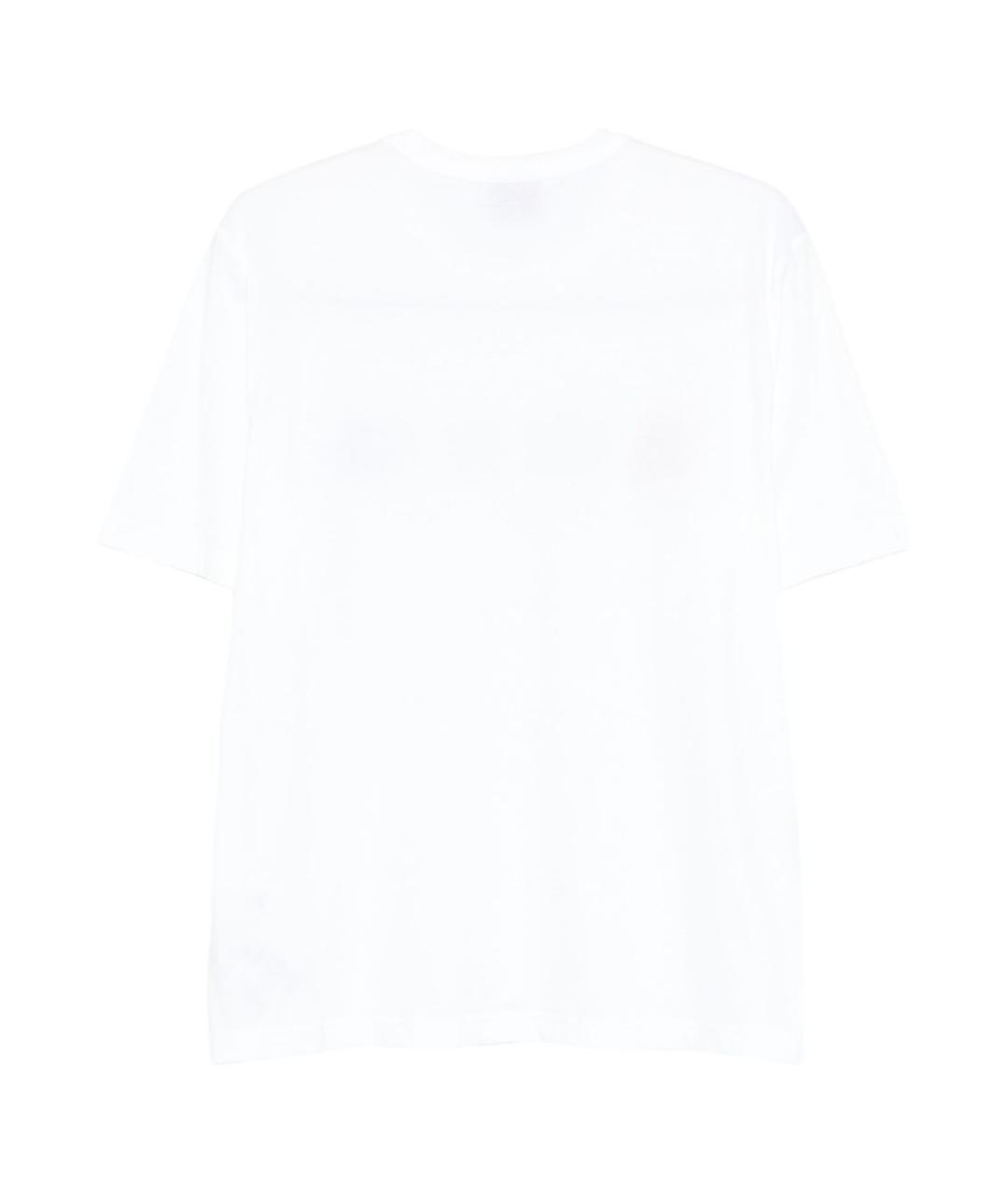 PS BY PAUL SMITH Белая хлопковая футболка, фото 2