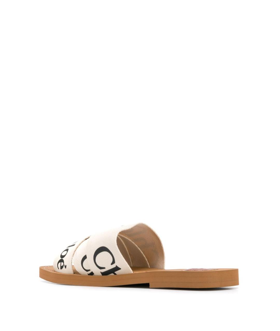 CHLOE Белые сандалии, фото 3