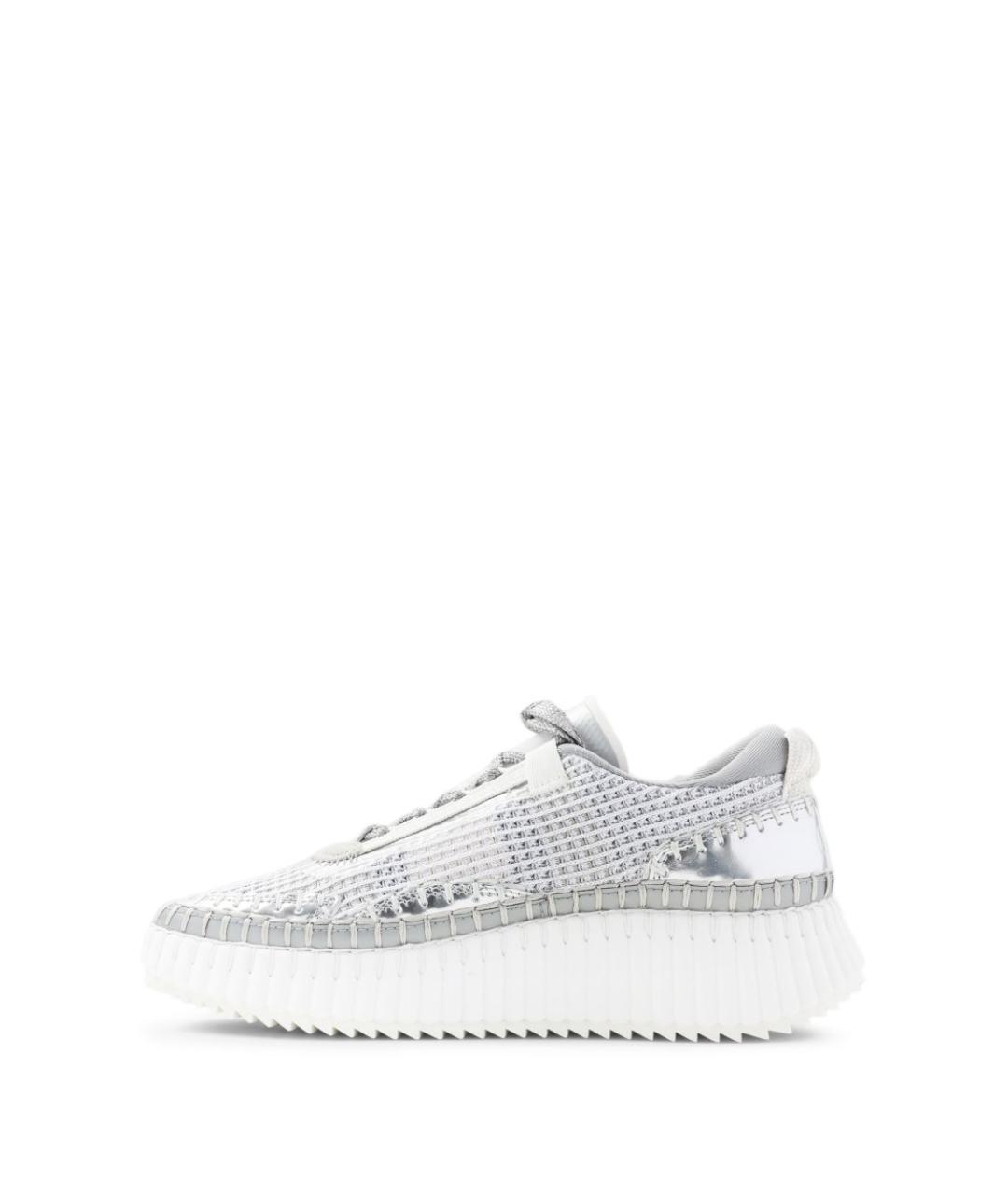 CHLOE Серые синтетические кроссовки, фото 4