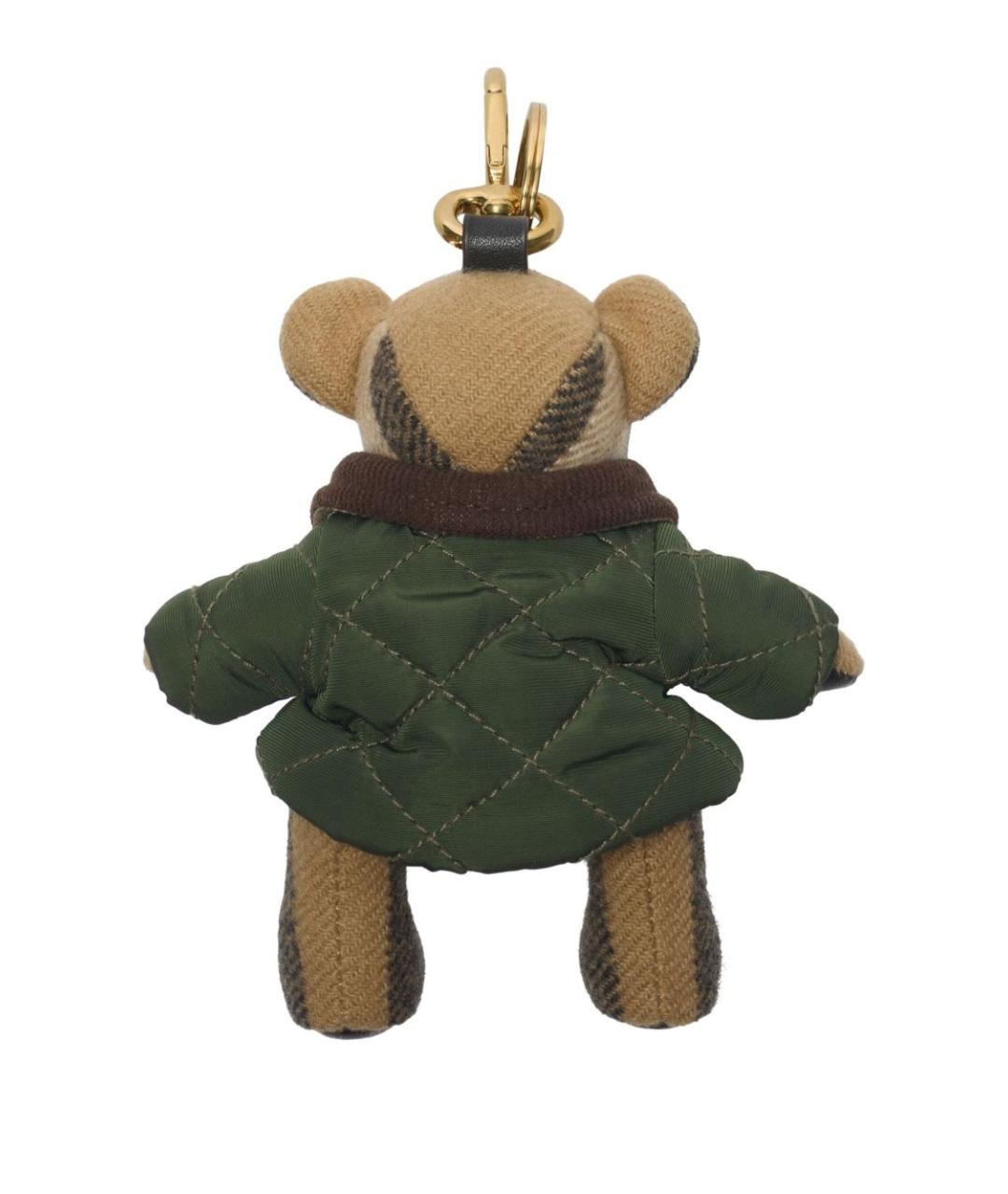 BURBERRY Зеленый брелок, фото 2