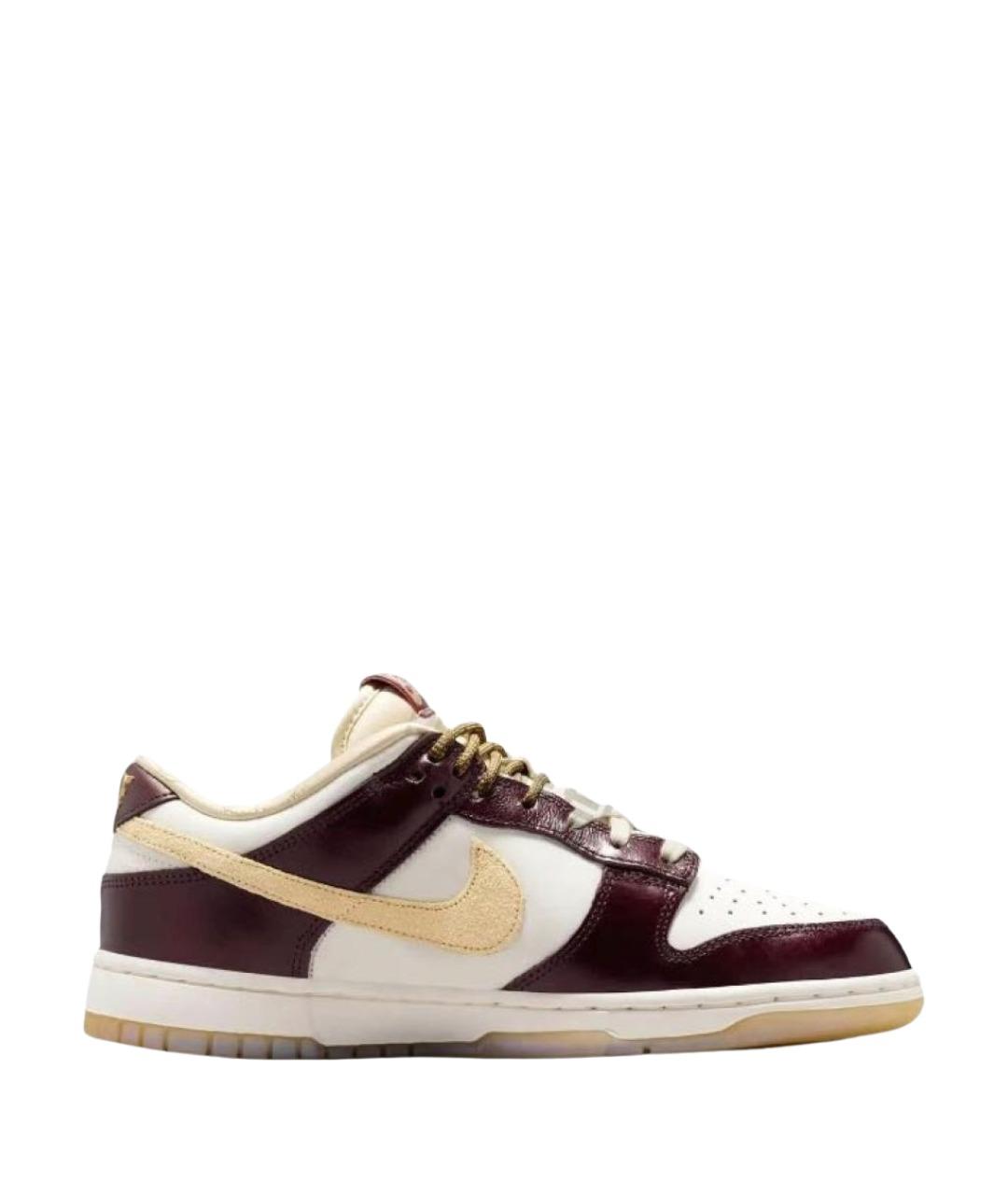 NIKE Коричневые кожаные кроссовки, фото 1