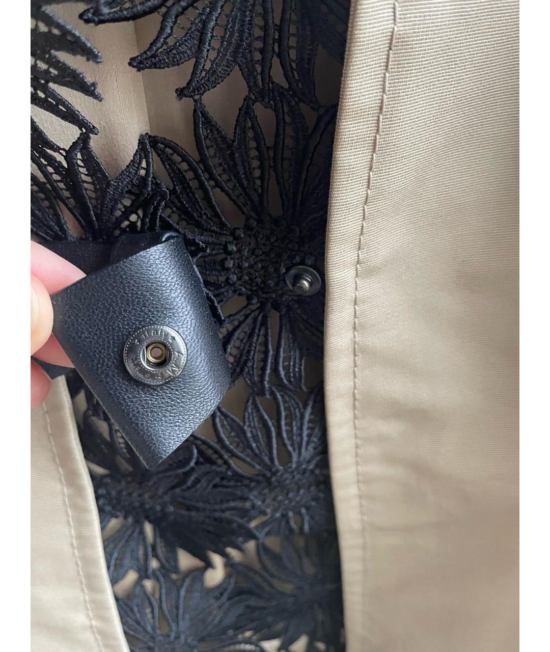 VALENTINO Бежевый хлопковый жакет/пиджак, фото 6