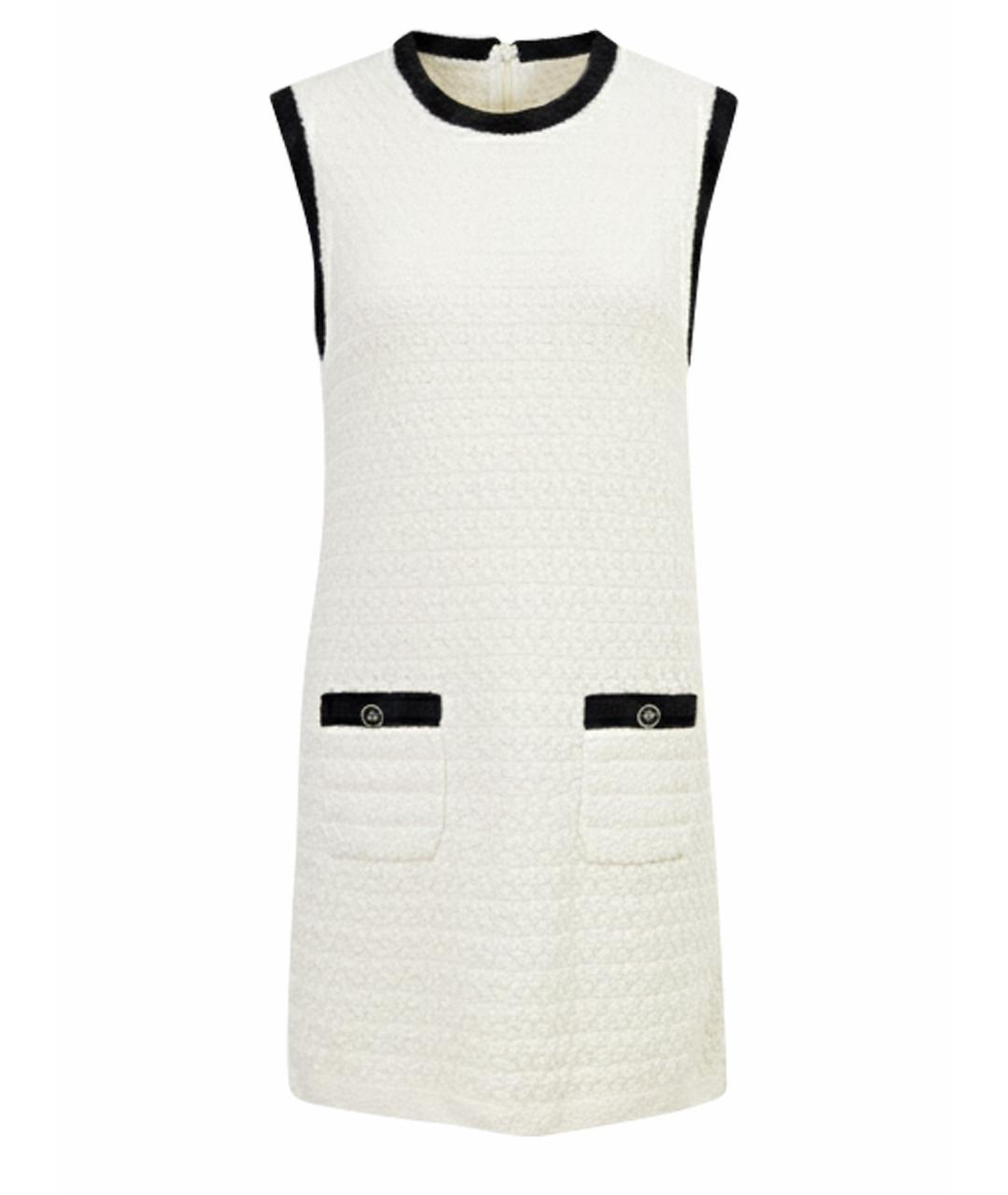 CHANEL Бежевое хлопковое повседневное платье, фото 1