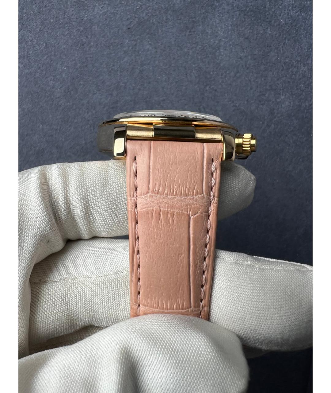 ROLEX Розовые часы из желтого золота, фото 5