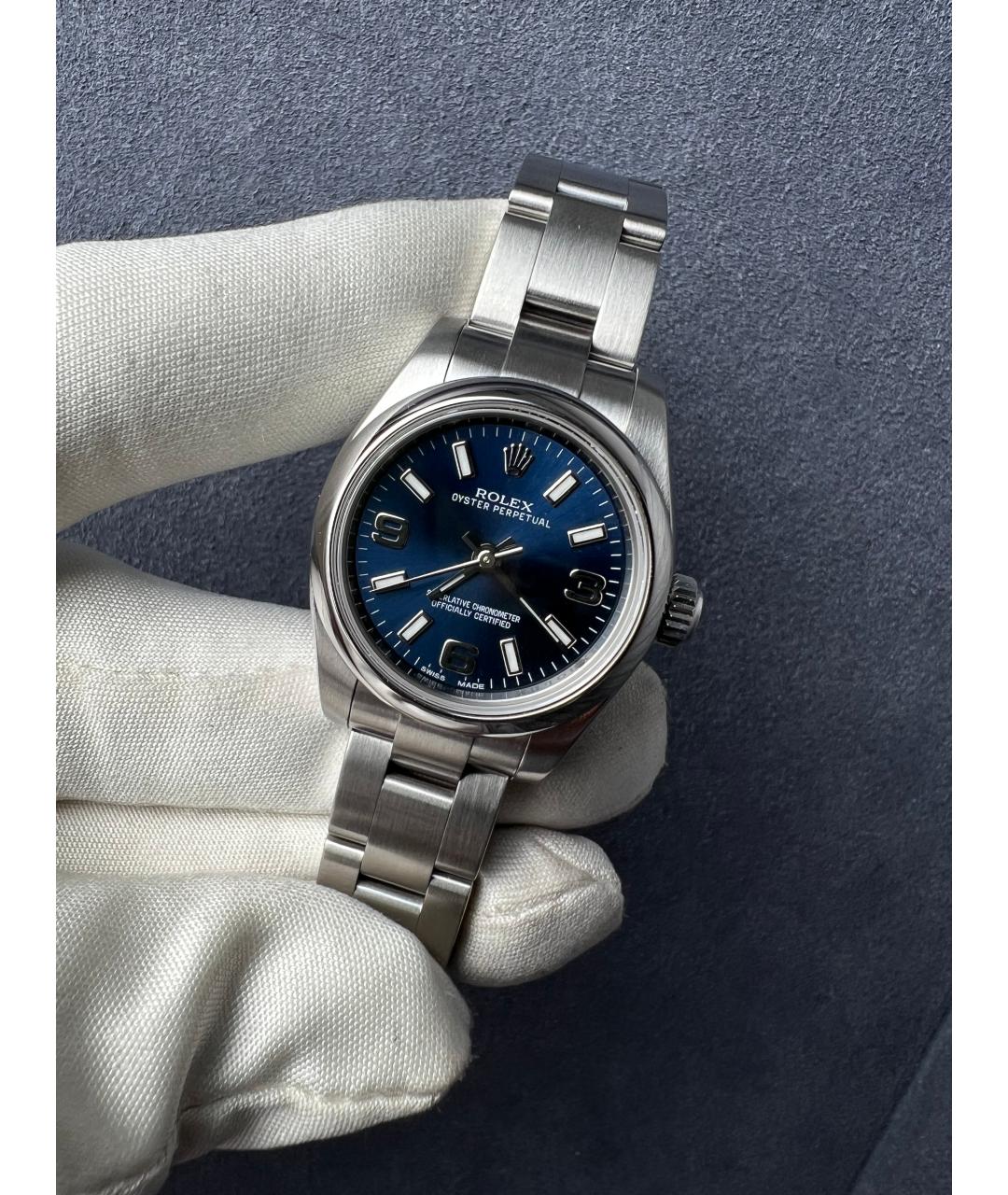 ROLEX Темно-синие часы, фото 2