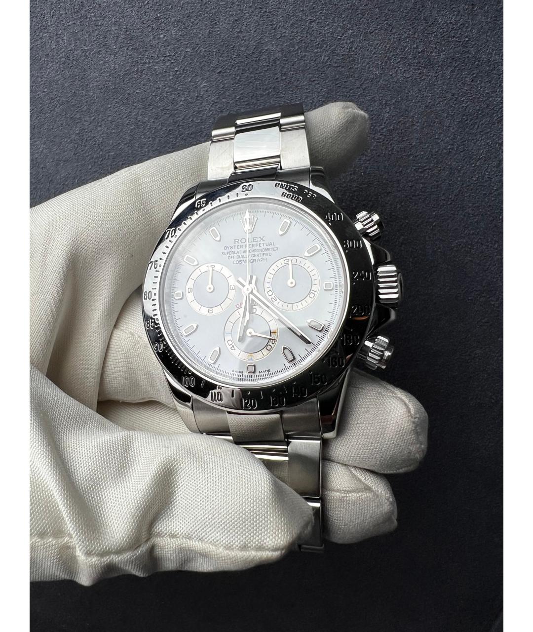 ROLEX Белые часы, фото 3