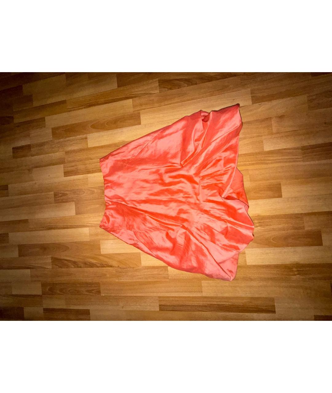 DKNY Коралловое коктейльное платье, фото 5