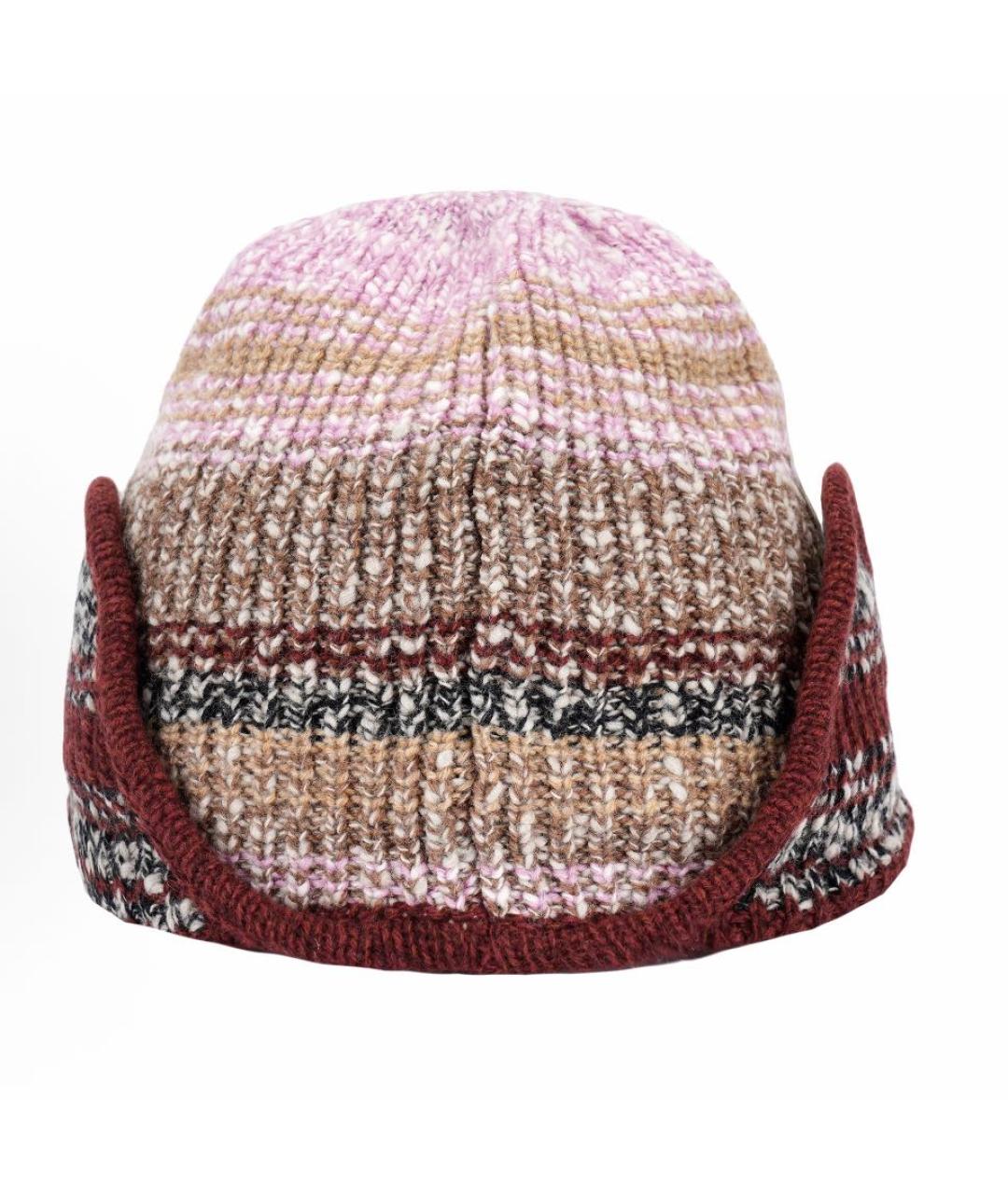 CHANEL Розовая кашемировая шапка, фото 3