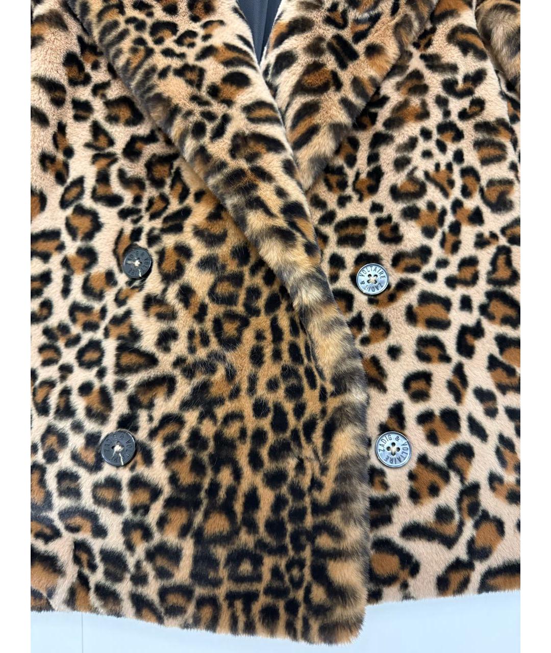 ZADIG & VOLTAIRE Мульти полиэстеровая шуба, фото 7