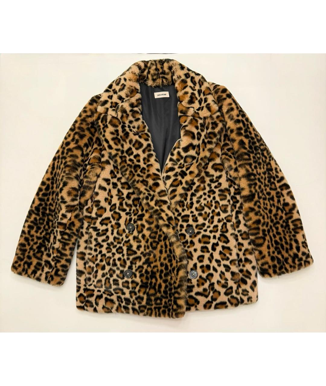 ZADIG & VOLTAIRE Мульти полиэстеровая шуба, фото 9