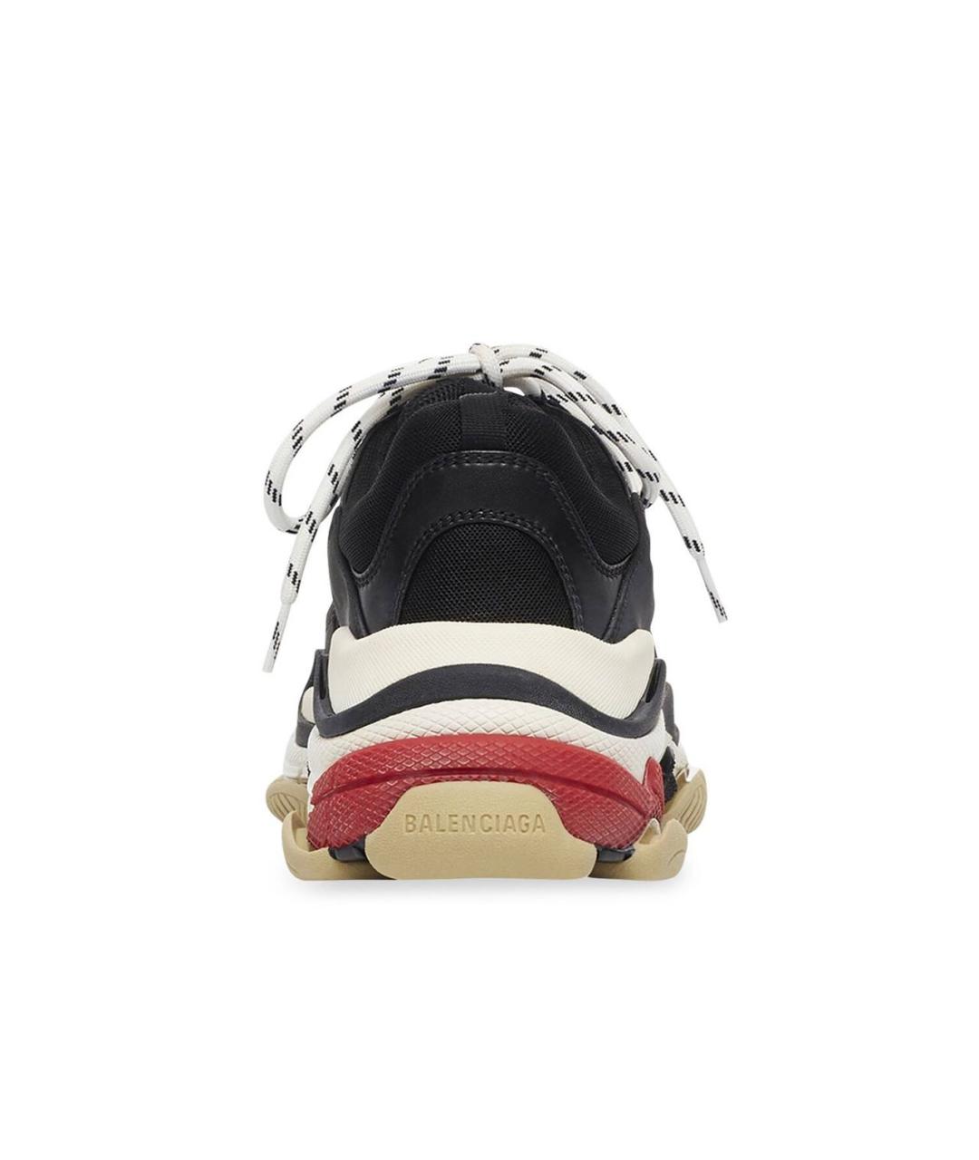 BALENCIAGA Черные текстильные кроссовки, фото 4