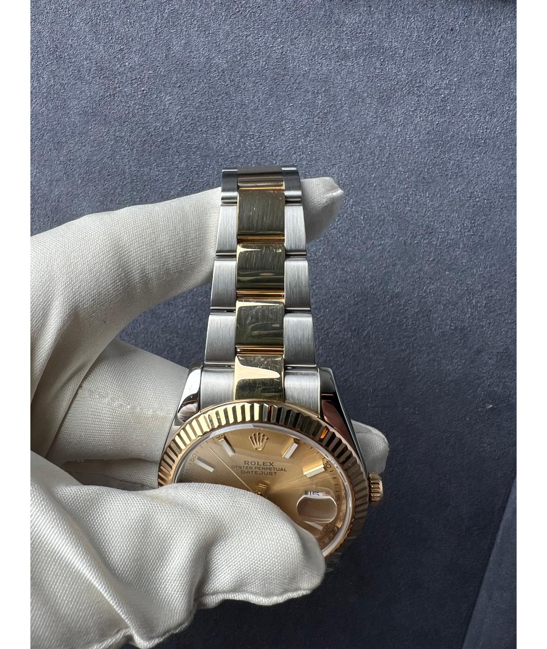 ROLEX Золотые часы из желтого золота, фото 7