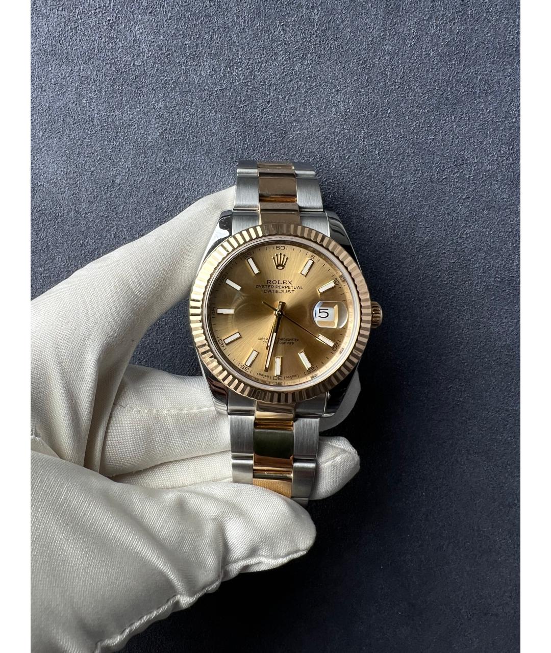 ROLEX Золотые часы из желтого золота, фото 2
