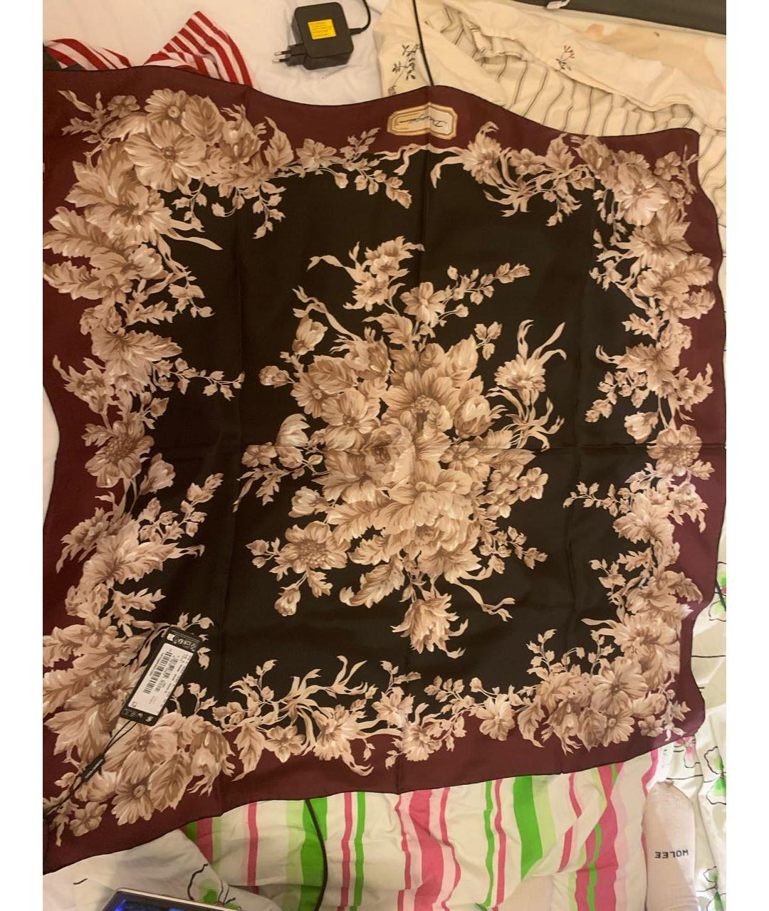 DOLCE&GABBANA Мульти шелковый платок, фото 7