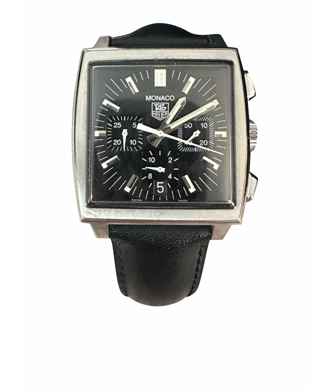 TAG HEUER Серебряные часы, фото 1