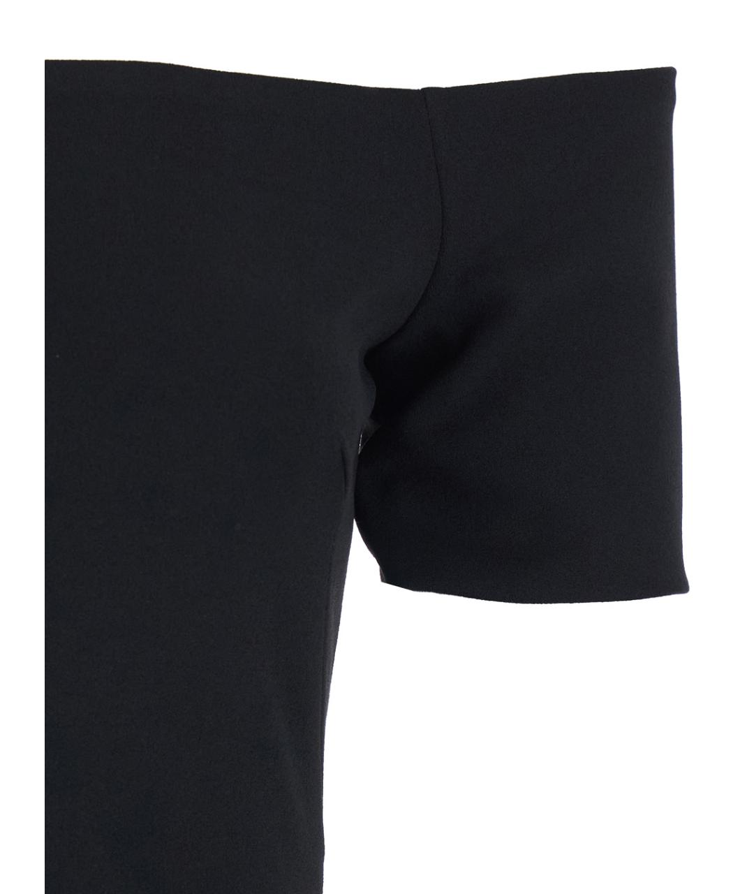 SOLACE LONDON Черное полиэстеровое вечернее платье, фото 3