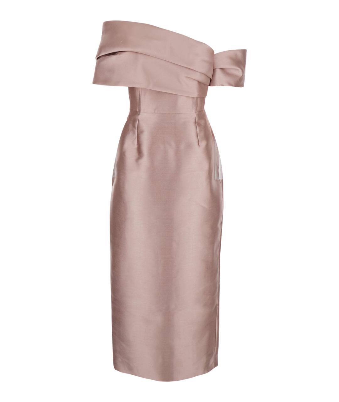 SOLACE LONDON Розовое полиэстеровое вечернее платье, фото 1